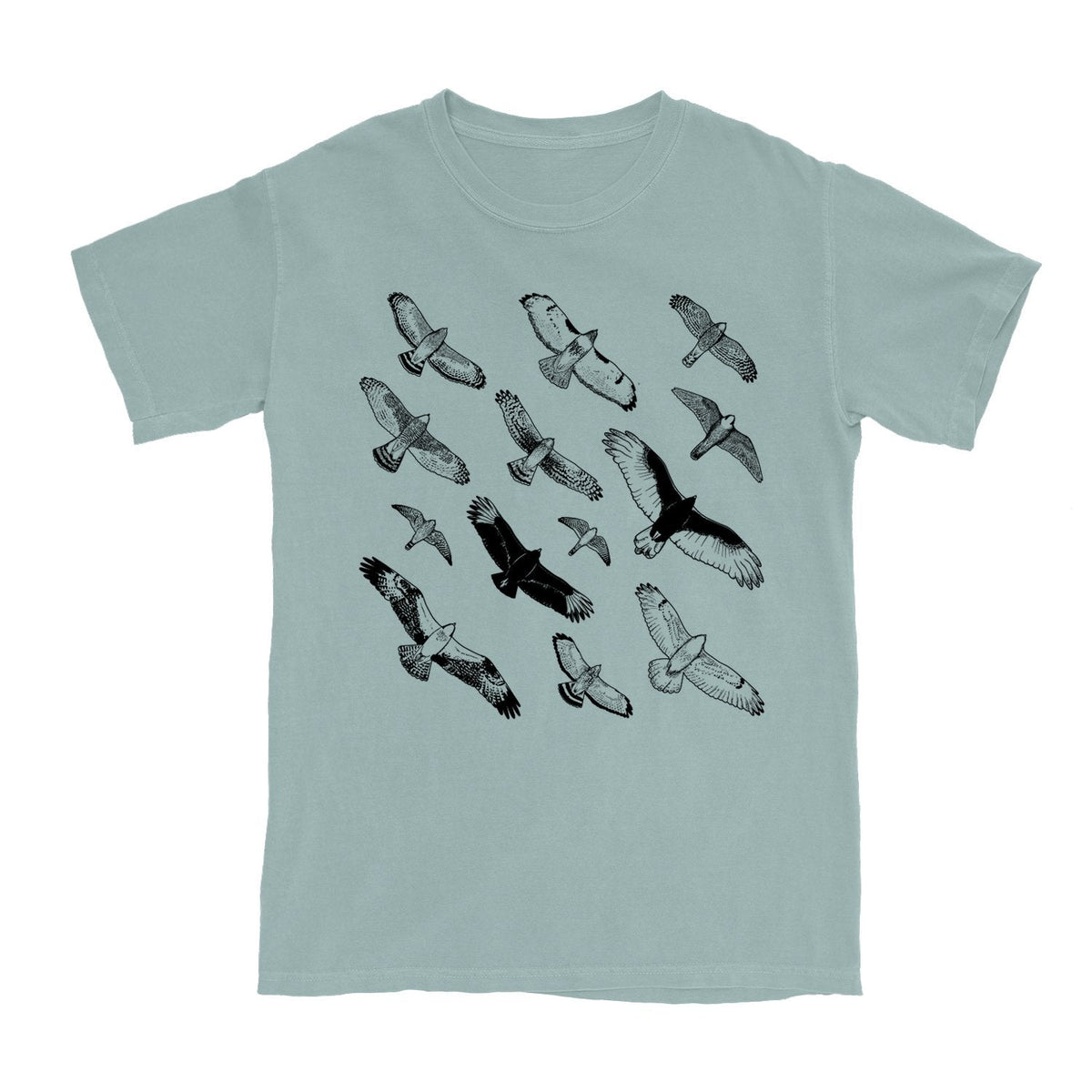 Hawks In Flight T-Shirt – Bird Collective