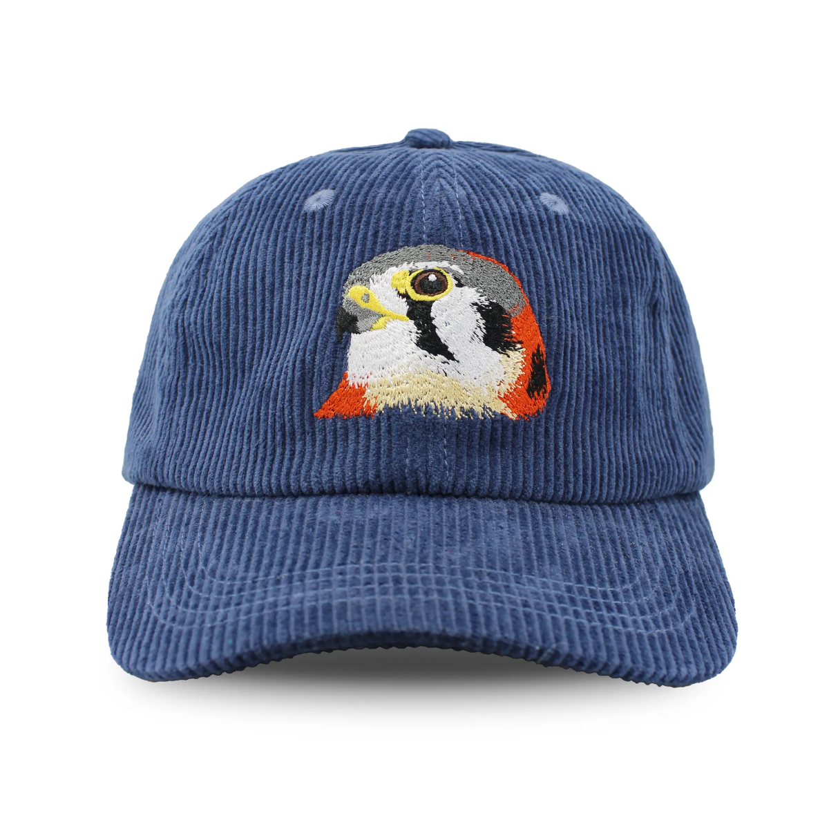 Bird Collective - American Kestrel Corduroy Hat - Midnight Spruce - 