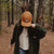 Bird Collective - Barn Owl Corduroy Hat - Amber - 