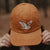 Bird Collective - Barn Owl Corduroy Hat - Amber - 