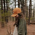 Bird Collective - Barn Owl Corduroy Hat - Amber - 