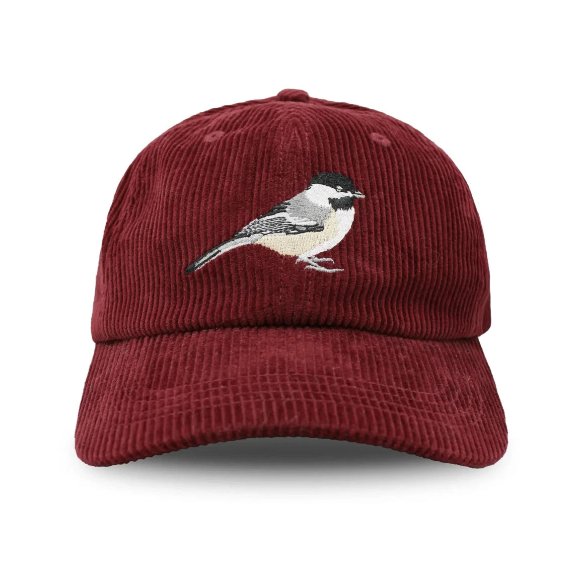 Bird Collective - Chickadee Corduroy Hat - Merlot - 