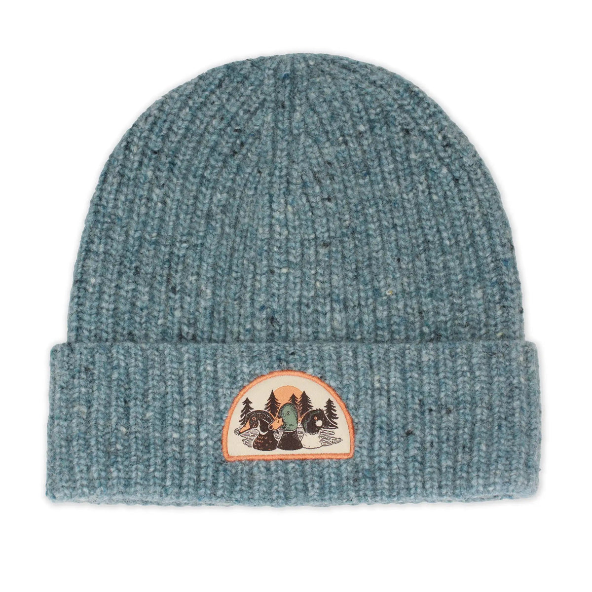 Bird Collective - Duck Trio Wool Blend Beanie - Lake - 