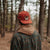 Bird Collective - Great Horned Owl Corduroy Hat - Red Clay - 