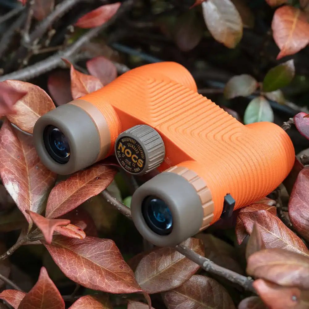 Bird Collective - Nocs Standard Issue 8x25 Binoculars - Poppy Orange - 