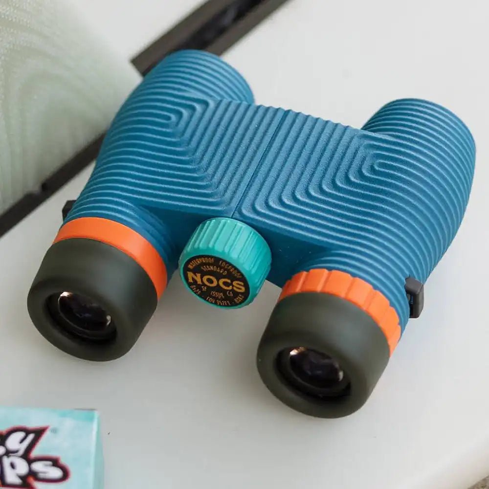 Bird Collective - Nocs Standard Issue 8x25 Binoculars - Poppy Orange - 