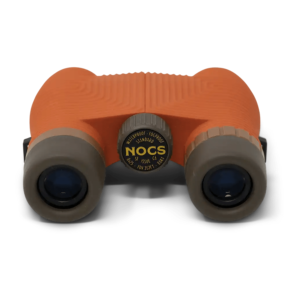 Bird Collective - Nocs Standard Issue 8x25 Binoculars - Poppy Orange - 