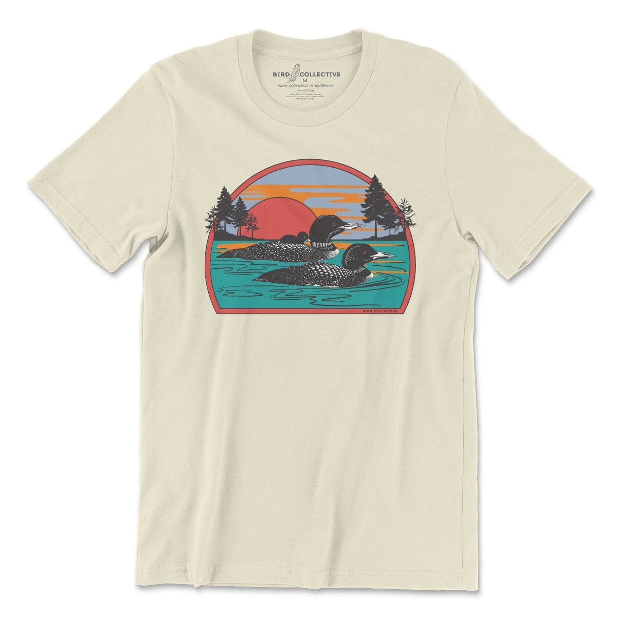 Retro Common Loon T-Shirt – Bird Collective