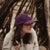 Bird Collective - Ruby - throated Hummingbird Corduroy Hat - Mulberry - 