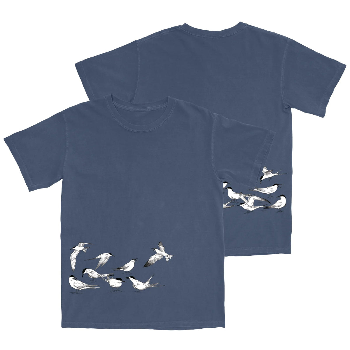 Bird Collective - Tern Roost T-Shirt - S - Midnight