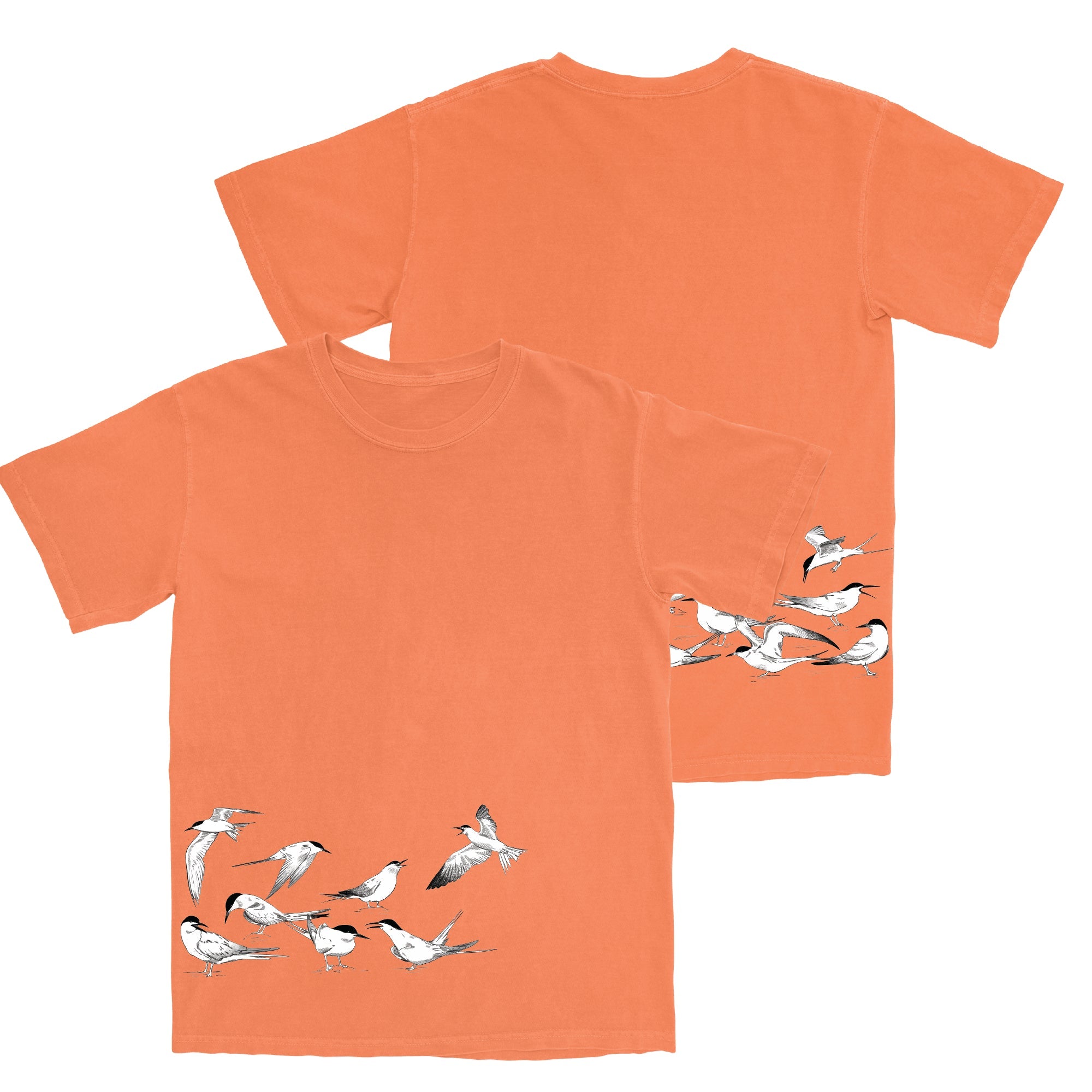 Bird Collective - Tern Roost T - Shirt - S - Melon