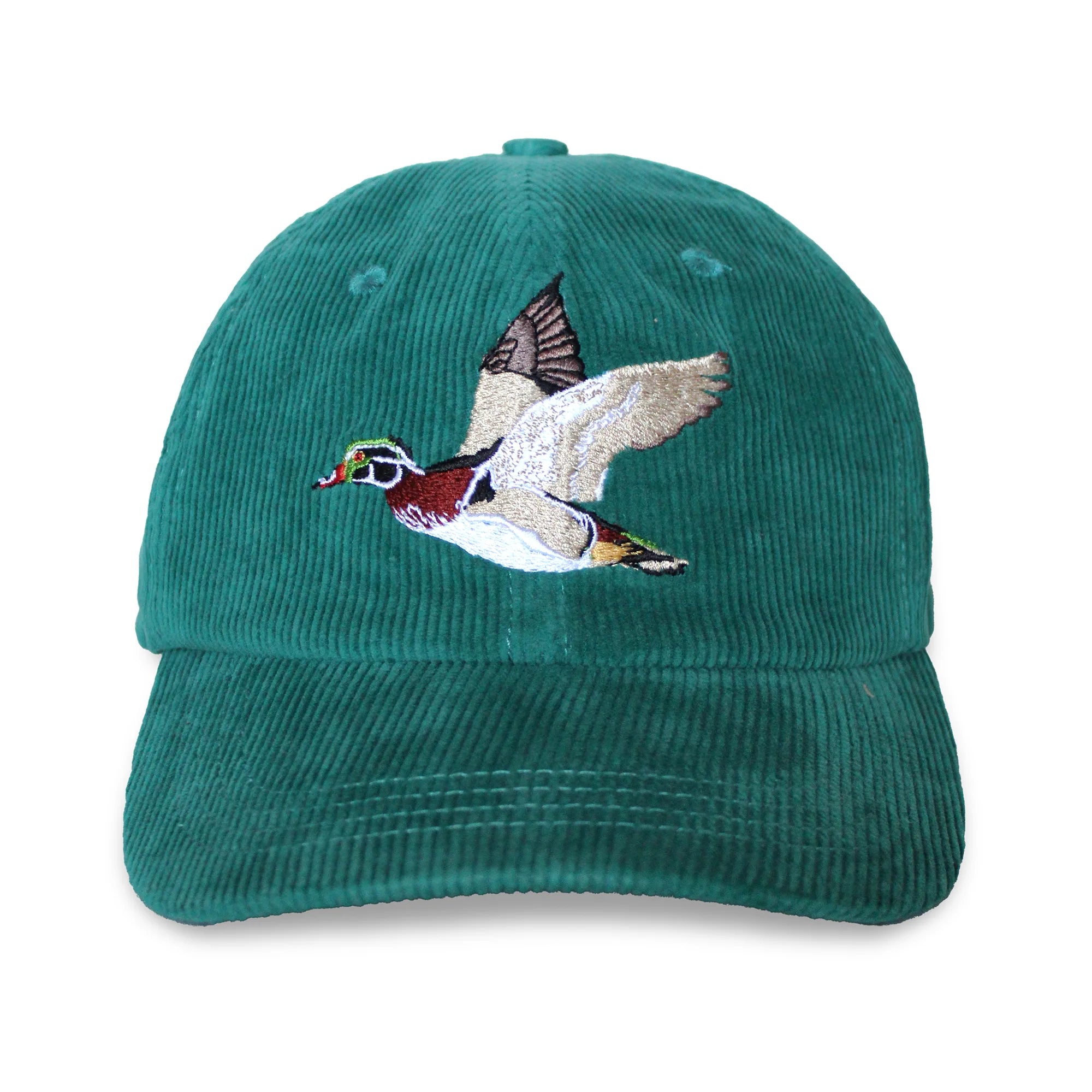 Bird Collective - Wood Duck Corduroy Hat - Teal -