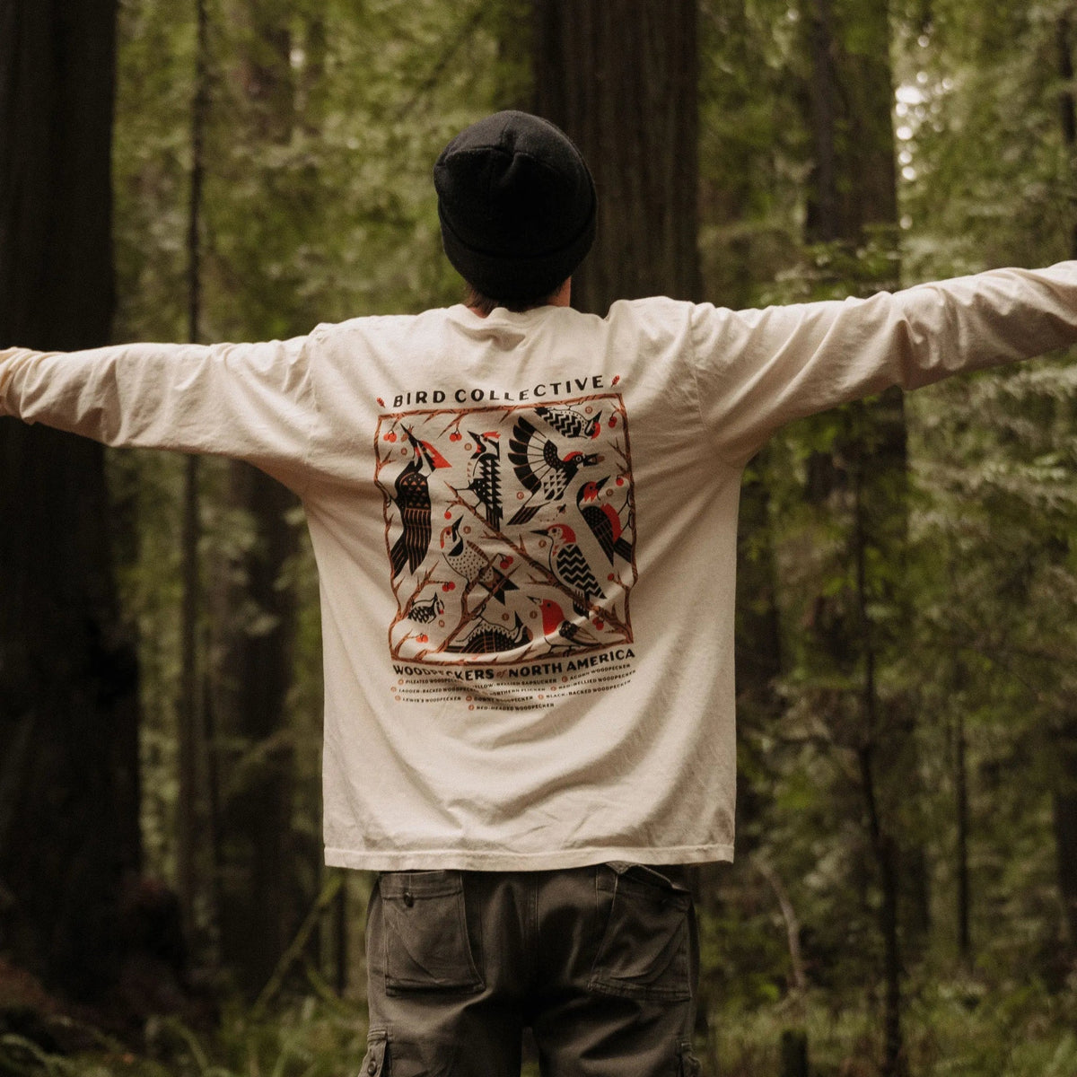 Woodpeckers of North America Long Sleeve T-Shirt