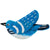 Bird Collective - Wool Cerulean Warbler Ornament - 