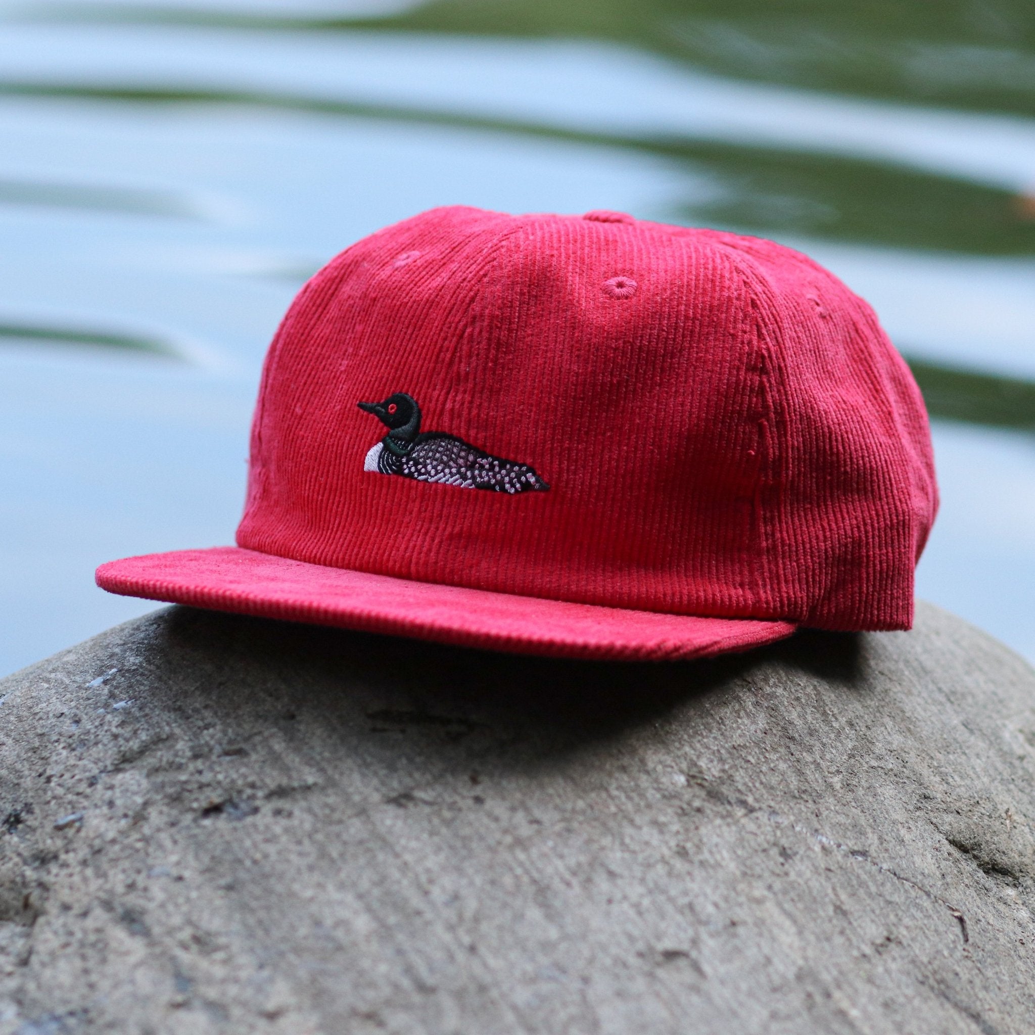 Baseball Cap With Cardinal Bird 